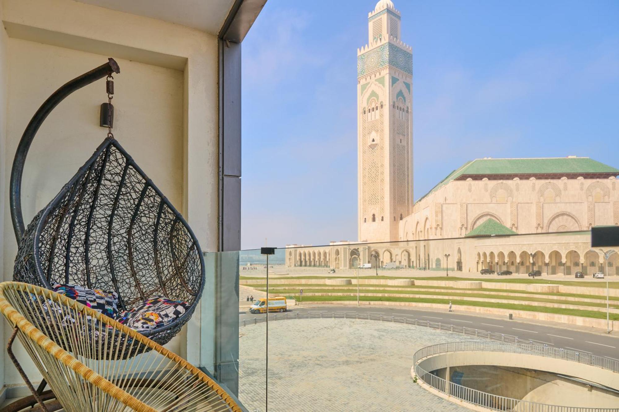 Thecasaedition - Bel Azur - Sea View & Hassan II Mosque Residency Касабланка Экстерьер фото