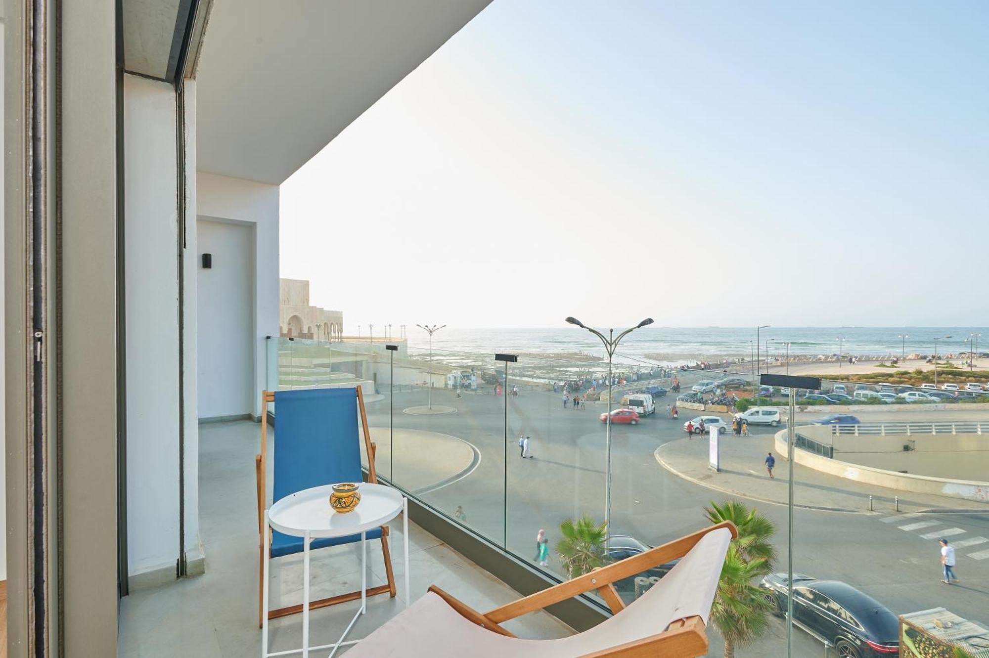Thecasaedition - Bel Azur - Sea View & Hassan II Mosque Residency Касабланка Экстерьер фото