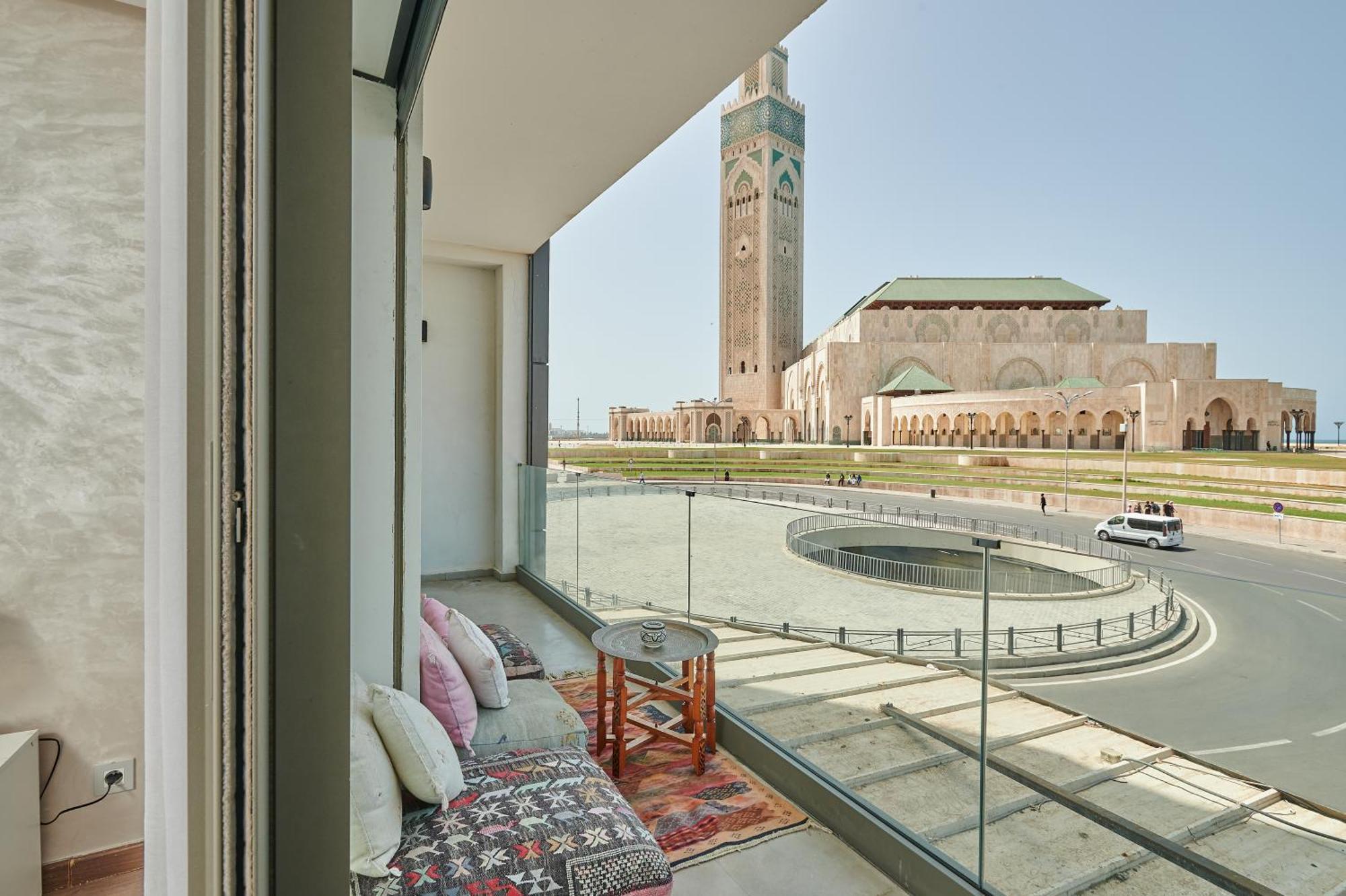 Thecasaedition - Bel Azur - Sea View & Hassan II Mosque Residency Касабланка Экстерьер фото