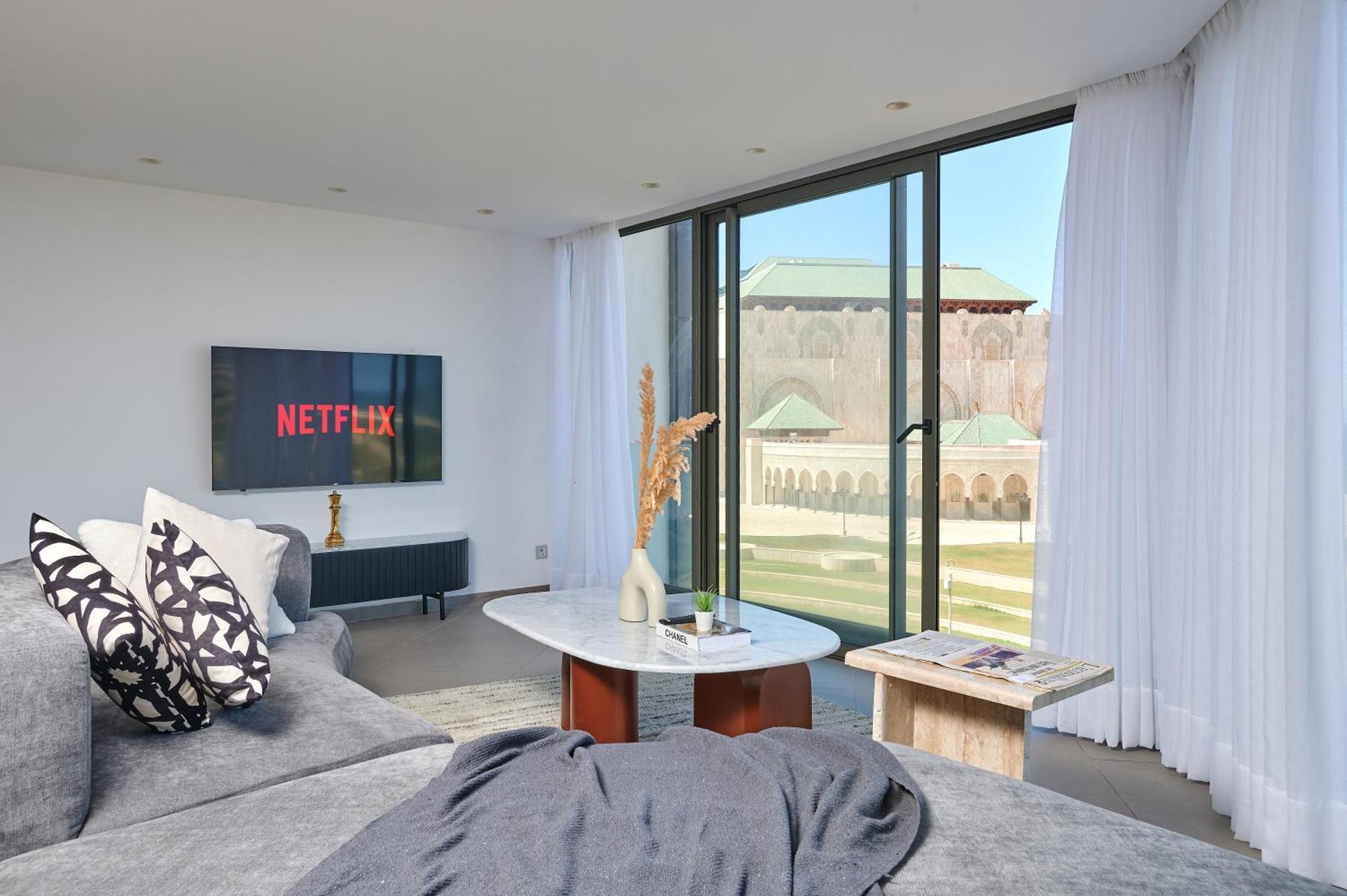 Thecasaedition - Bel Azur - Sea View & Hassan II Mosque Residency Касабланка Экстерьер фото