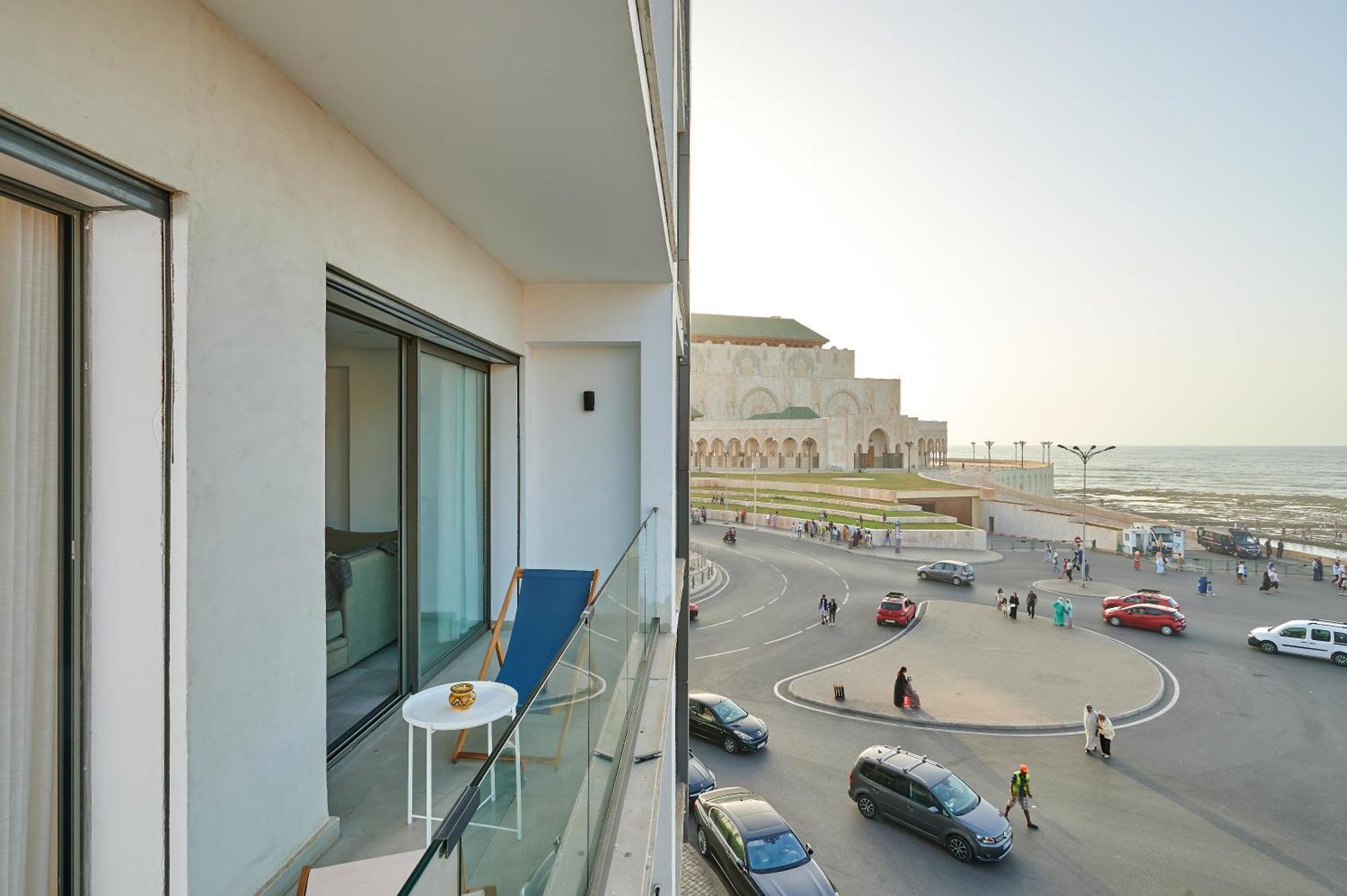 Thecasaedition - Bel Azur - Sea View & Hassan II Mosque Residency Касабланка Экстерьер фото