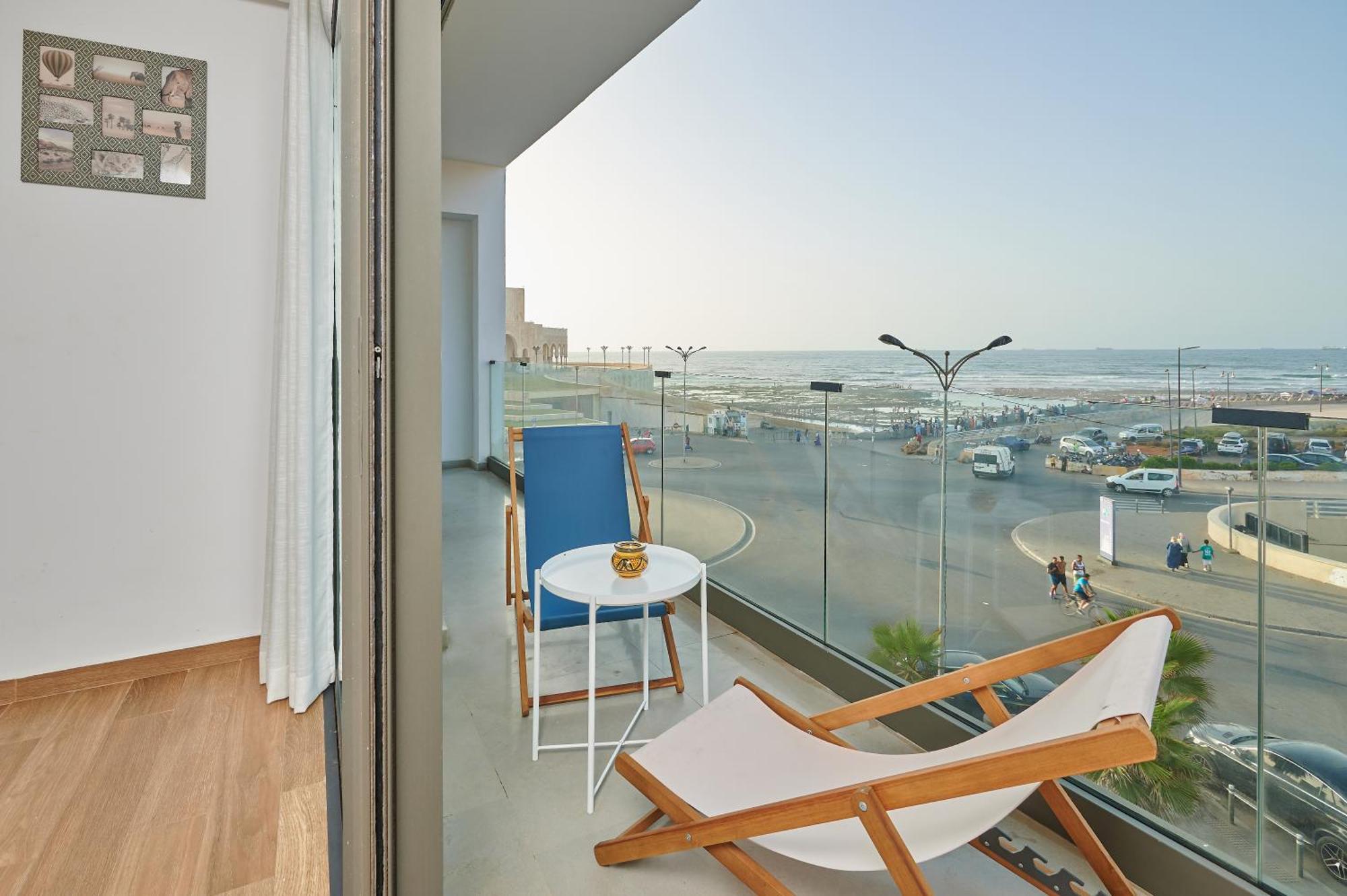 Thecasaedition - Bel Azur - Sea View & Hassan II Mosque Residency Касабланка Экстерьер фото