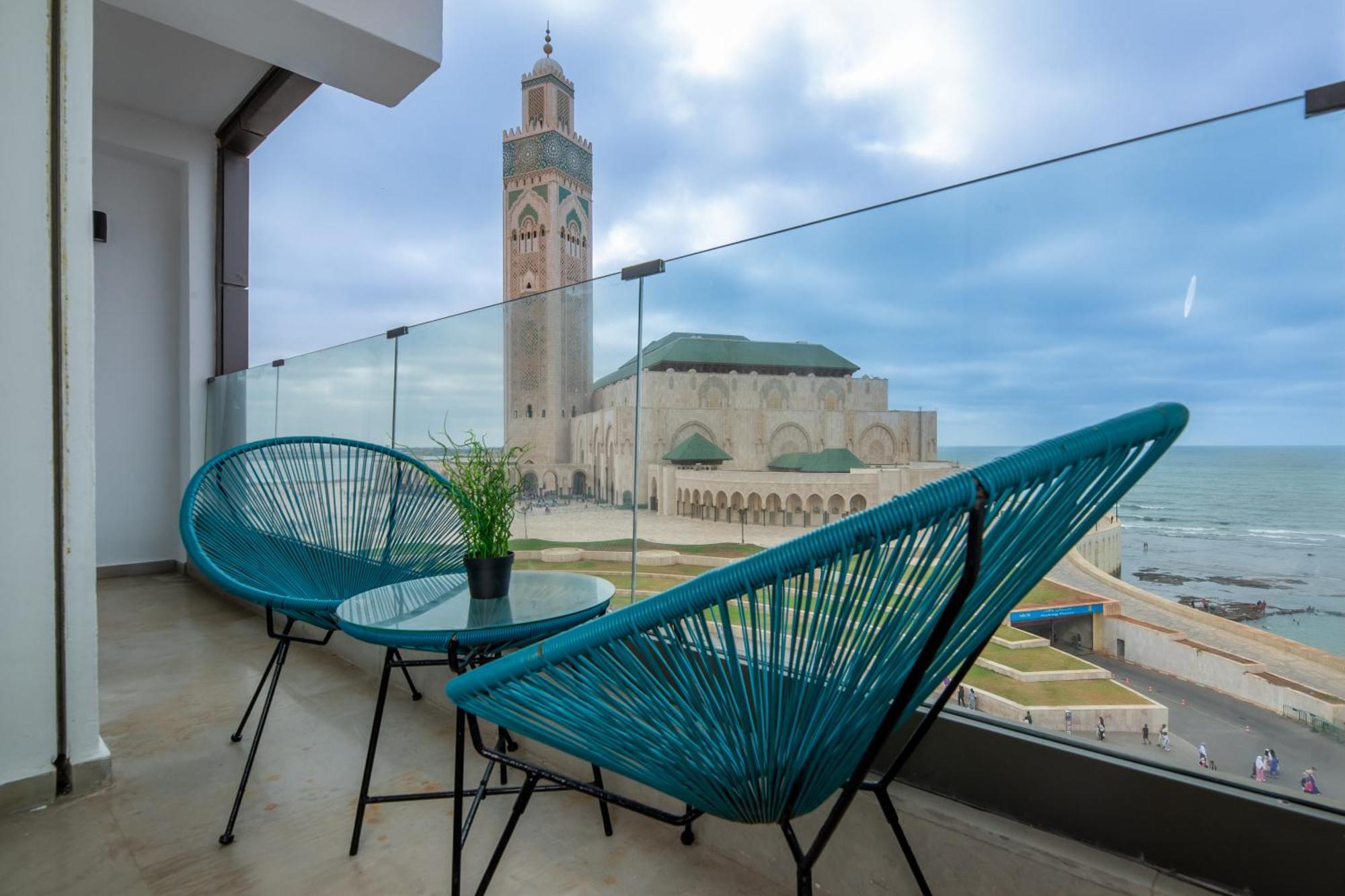 Thecasaedition - Bel Azur - Sea View & Hassan II Mosque Residency Касабланка Экстерьер фото