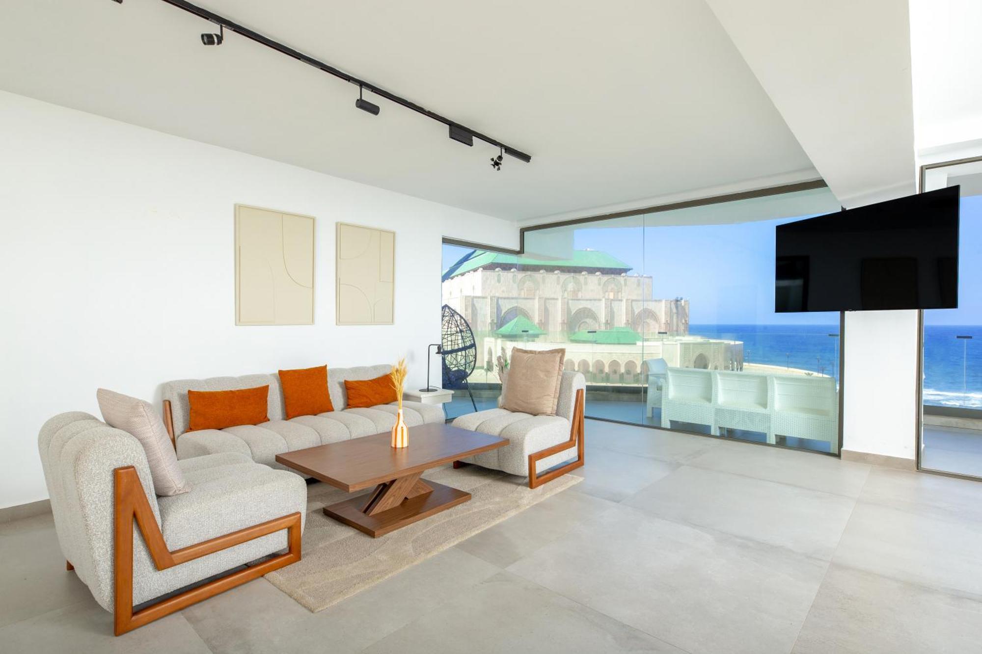Thecasaedition - Bel Azur - Sea View & Hassan II Mosque Residency Касабланка Экстерьер фото
